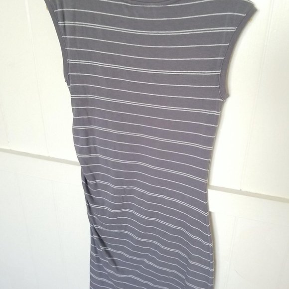 ATHLETA Womens Bunched Sleeveless Mini Dress S - Picture 3 of 7